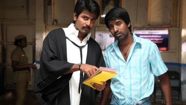 Soori and Sivakarthikeyan in Varuthapadatha Valibar Sangam