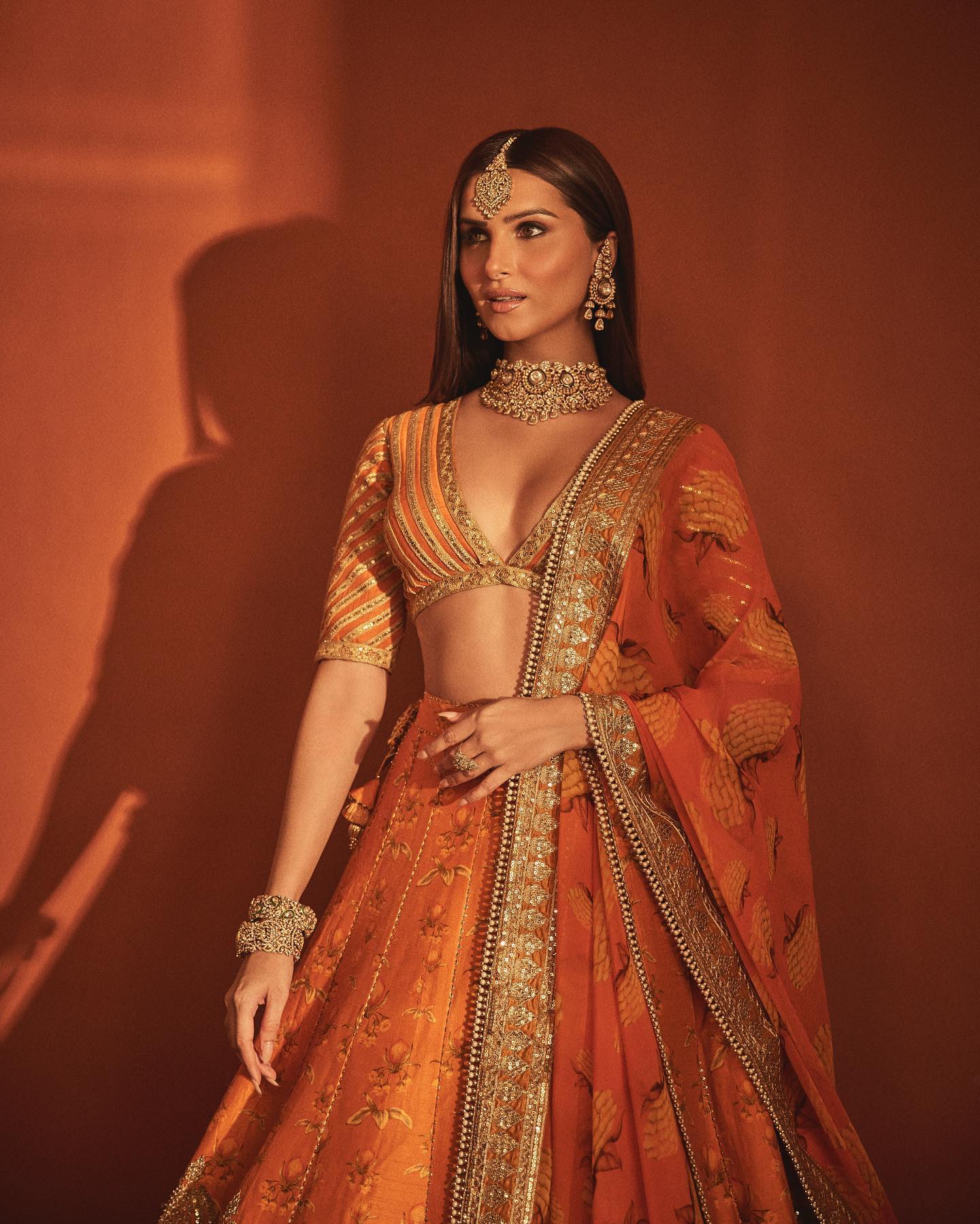 ¾ Sleeves Blouse Design 