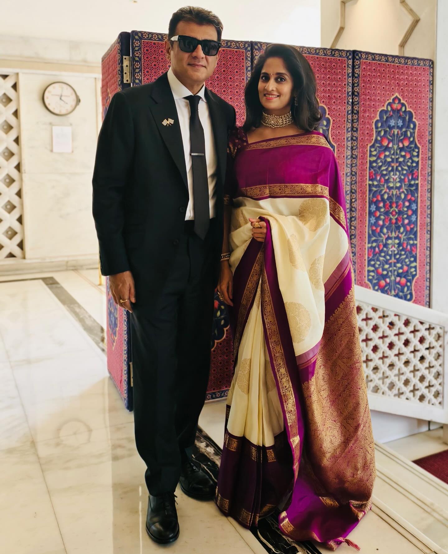 Ajith Kumar and Shalini