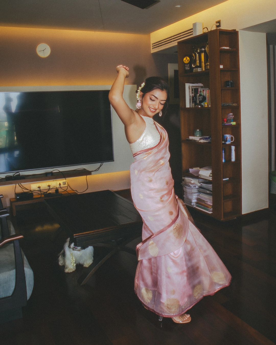 Exquisite Saree Look