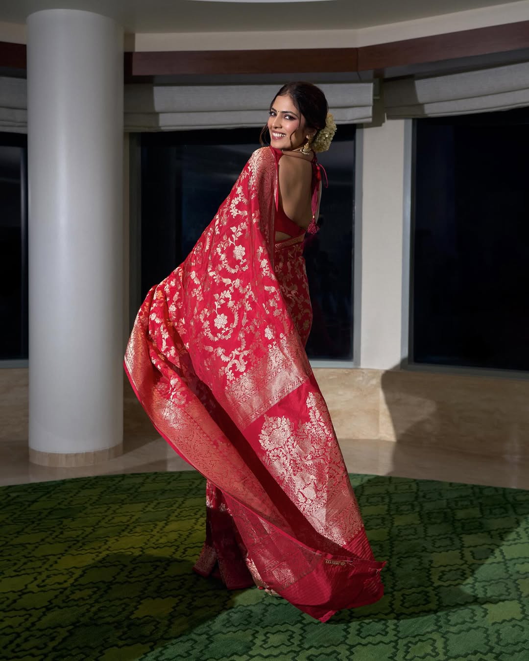 Desi Diva in Regal Sarees