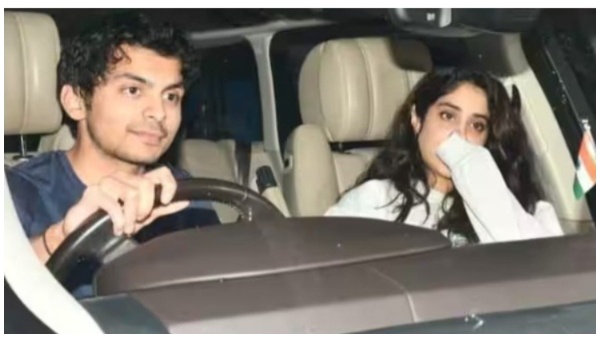 जान्हवी कपूर और शिखर पहाड़िया