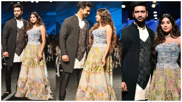 जान्हवी कपूर और विक्की कौशल-