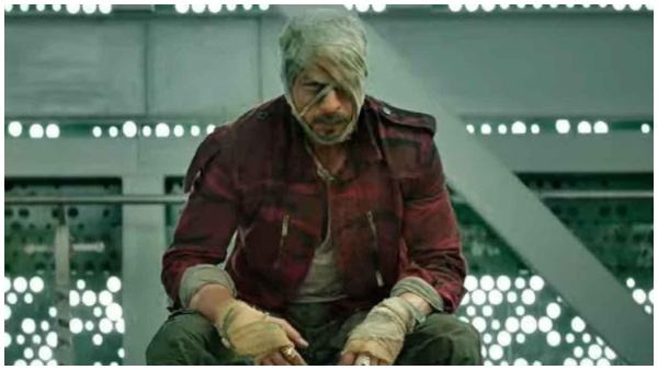 बुर्ज खलीफा पर जवान का ट्रेलर