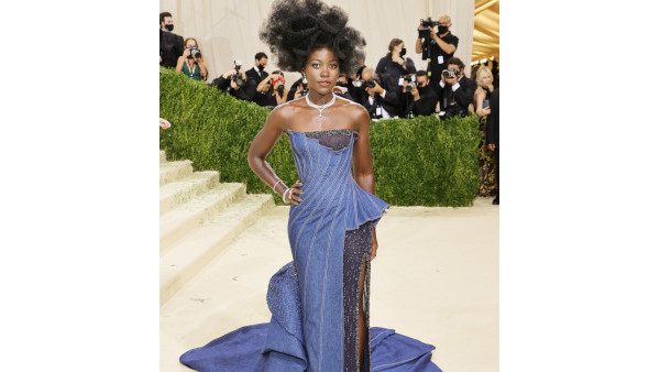 Lupita Nyong'o in Versace