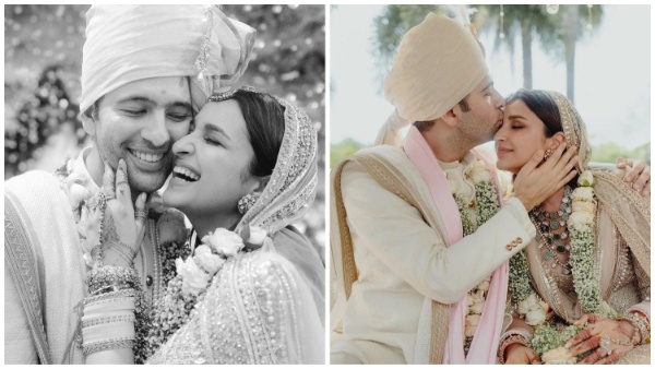 शादी में राघव चड्ढा दिखे रोमाटिंक अंदाज में