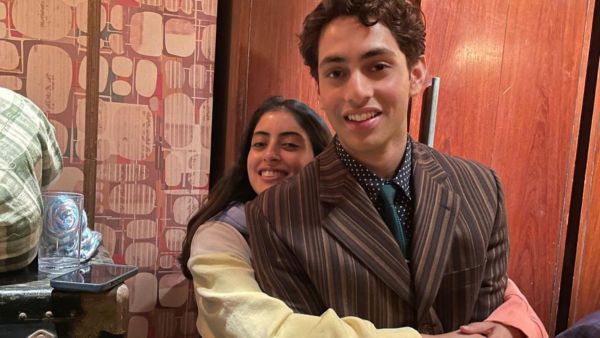 Navya Naveli Nanda And Agastya Nanda 