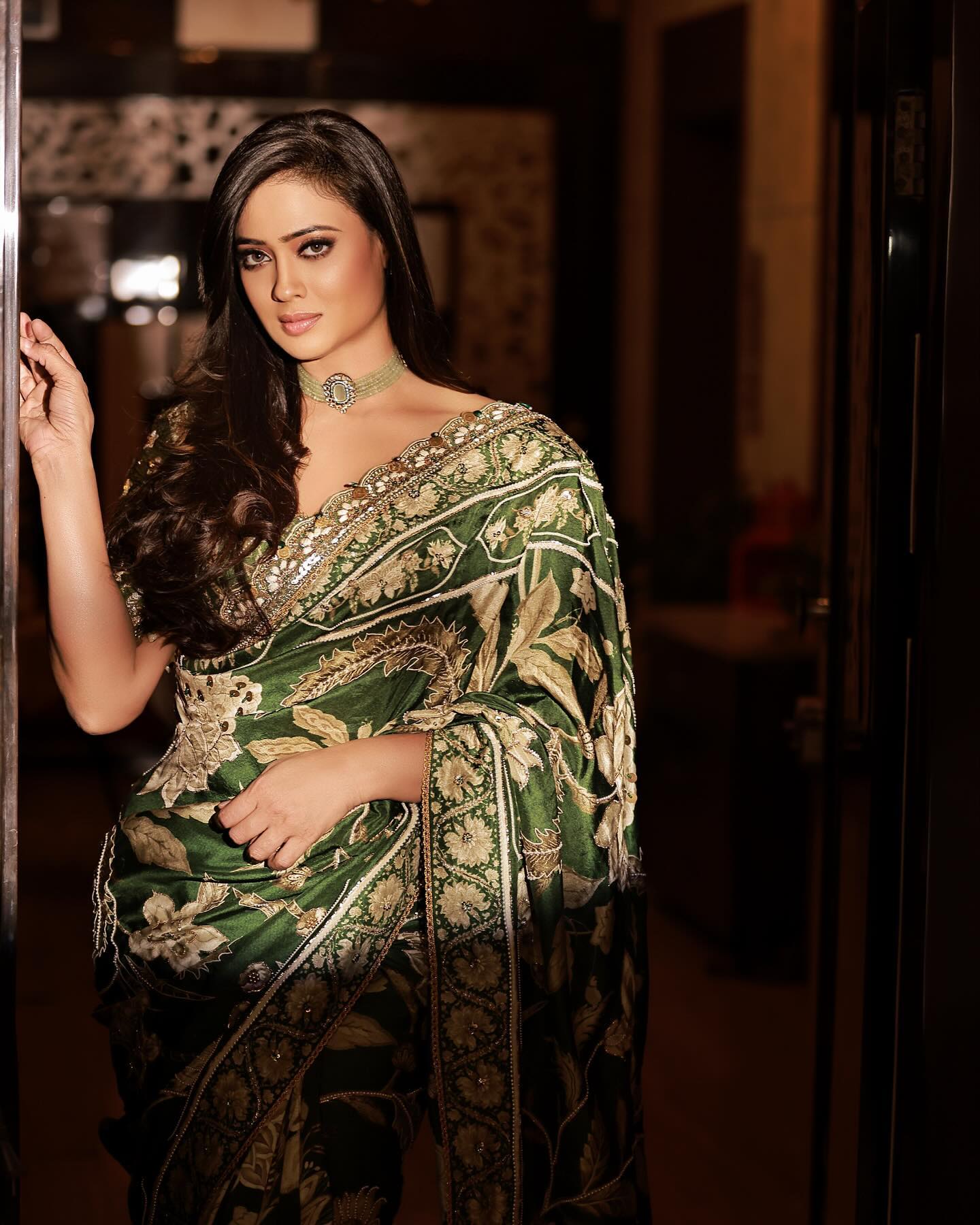 Printed Saree Design 