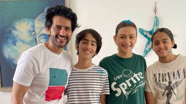 Gauri Pradhan and Hiten Tejwani