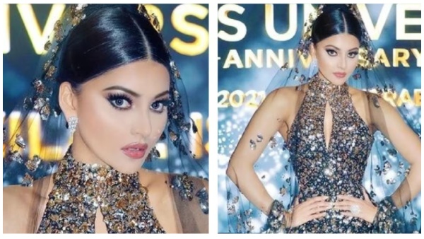 उर्वशी ने पहनी 40 लाख रुपये की ड्रेस