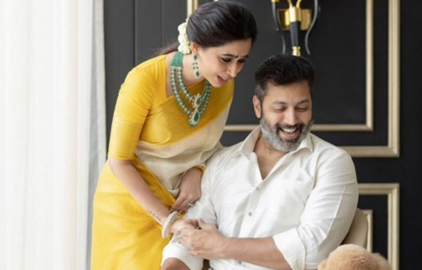 Jayam Ravi And Aarti Ravi