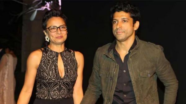 Farhan Akhtar and Adhuna Bhabani   