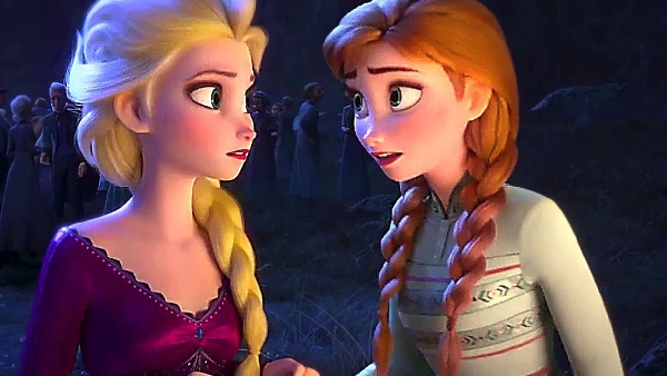 एना और एल्सा - फ्रोजन
