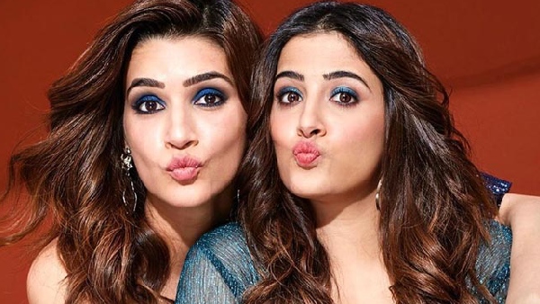 कृति सेनन और नूपुर सेनन