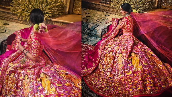 गजरा-सजी जूड़ी और अनोखा आभूषण