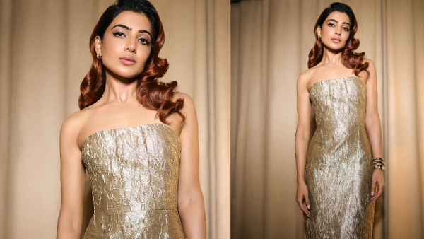 गोल्डन गाउन पहन सामंथा ने बिखेरा जलवा