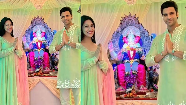 दिव्यांका त्रिपाठी का हरा और पीला मंदिर