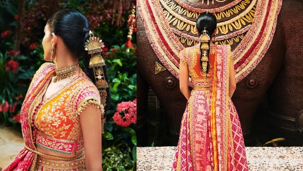 परिवारिक आभूषणों से सजी राधिका