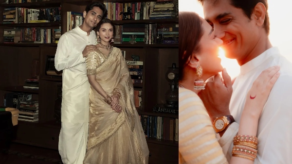 महेंदी की जगह हाथों पर सजा चाँद 