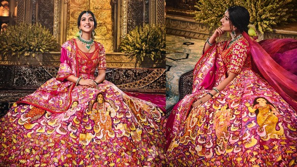 राधिका का ब्राइडल लुक