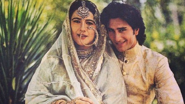 सैफ अली खान और अमृता सिंह