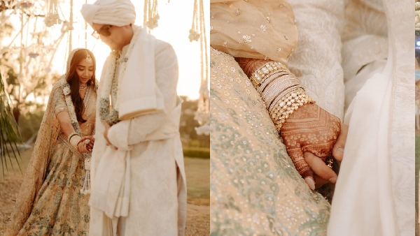 हाथों में हाथ थाम रचाई शादी