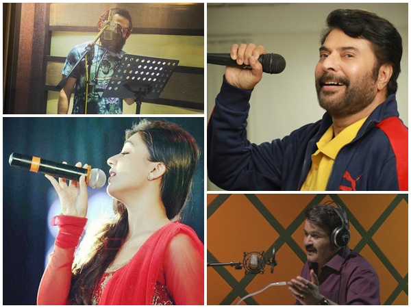 അഭിനയിച്ച് ഞെട്ടിക്കാന്‍ മാത്രമല്ല, പാട്ടു പാടാനും അറിയാം; പാട്ടുകാരായ താരങ്ങള്‍