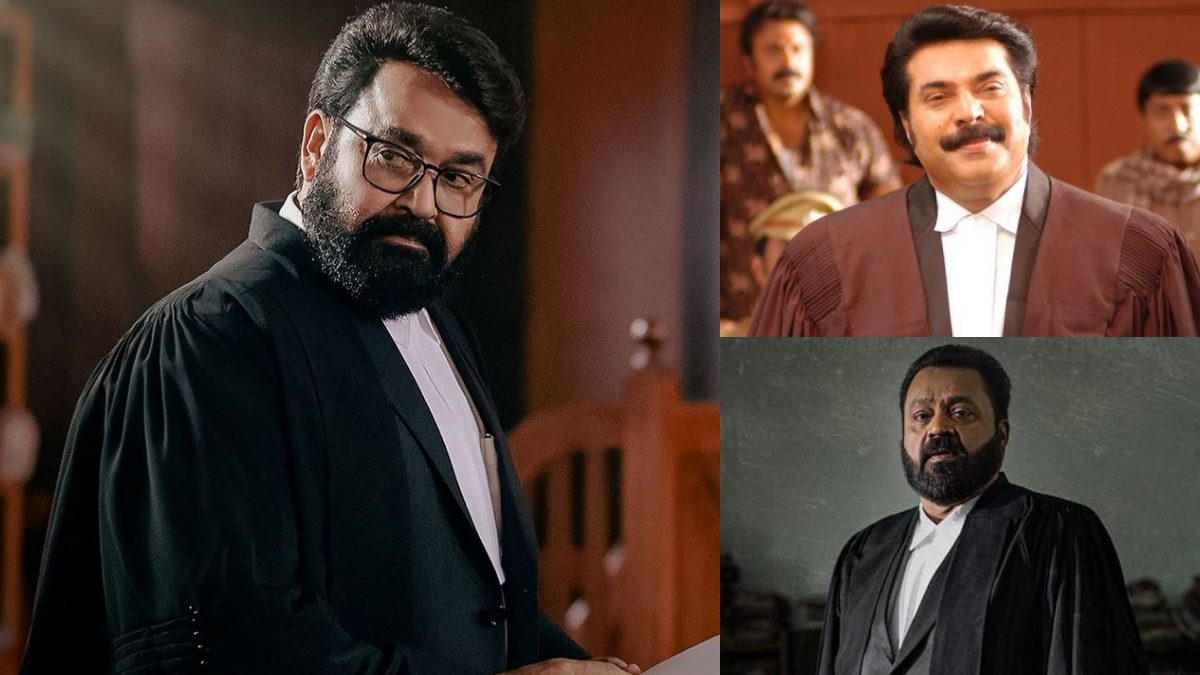 5 Mollywood Actors Who Turned Lawyer Roles Into Blockbuster Acts