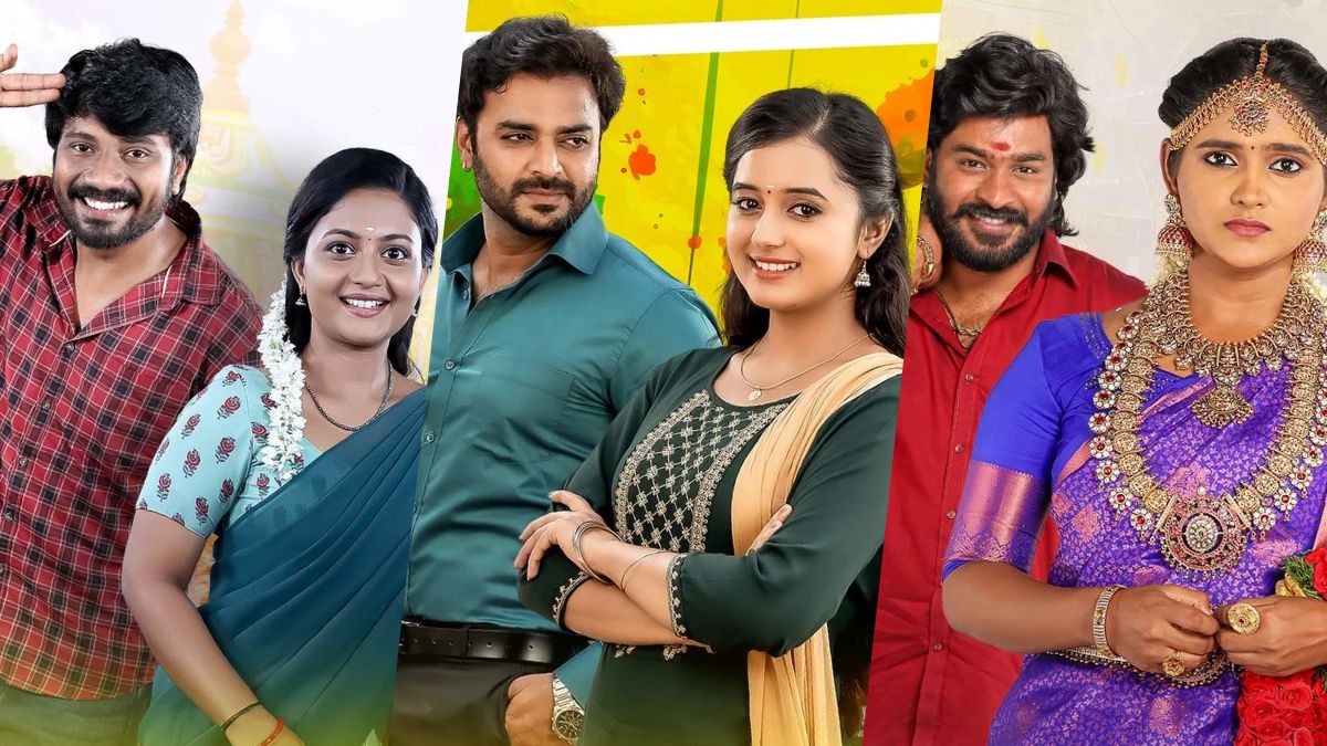 ஹையஸ்ட் TRP ரேட்டிங் வைத்துதுள்ள டாப் 5 விஜய்  டிவி தொடர்கள்
