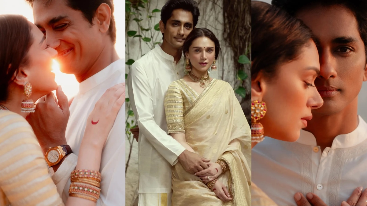 अदिति राव हैदरी और सिद्धार्थ ने गुपचुप तरीके से रचाई शादी! बॉलीवुड के इस जोड़े ने इस दिन को लिए थे सात फेरे