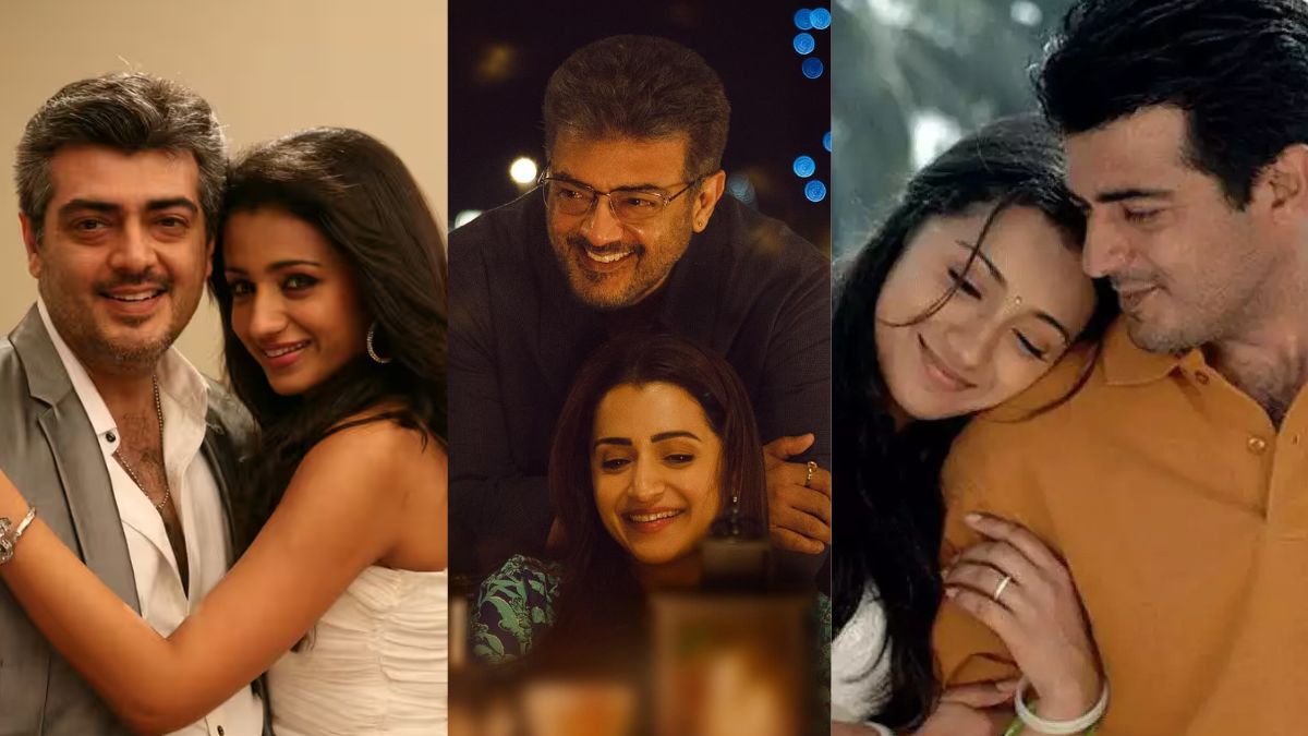 விடாமுயற்சி, குட் பேட் அக்லி போன்ற, அஜித் மற்றும் திரிஷா சேர்ந்து நடித்த திரைப்படங்கள் என்னென்ன தெரியுமா  