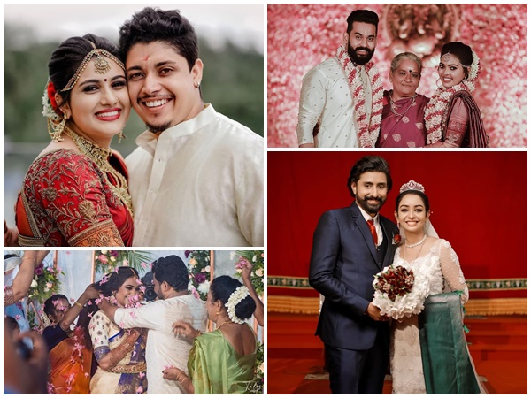 എലീന പടിക്കല്‍ മുതല്‍ അപ്‌സര രത്‌നാകരന്‍ വരെ വരെ; 2021ല്‍ വിവാഹിതരായ ടെലിവിഷന്‍ താരങ്ങള്‍
