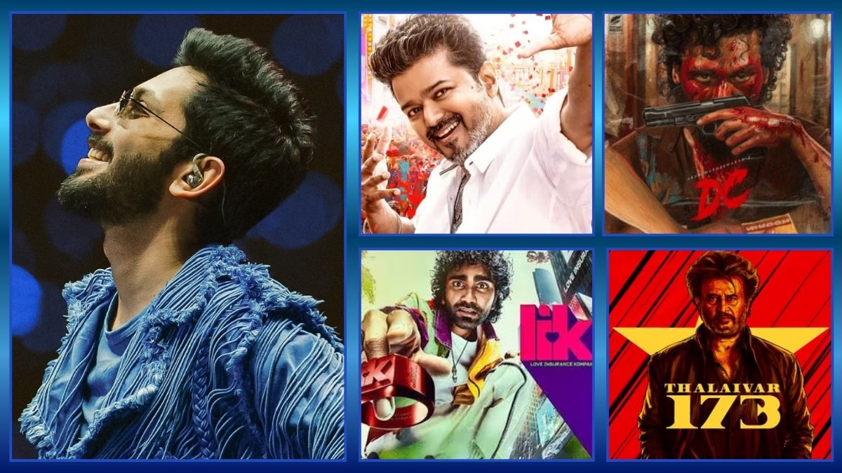 Anirudh Ravichander’s Massive Upcoming Lineup: Jana Nayagan, Arasan, Thalaivar 173 & More