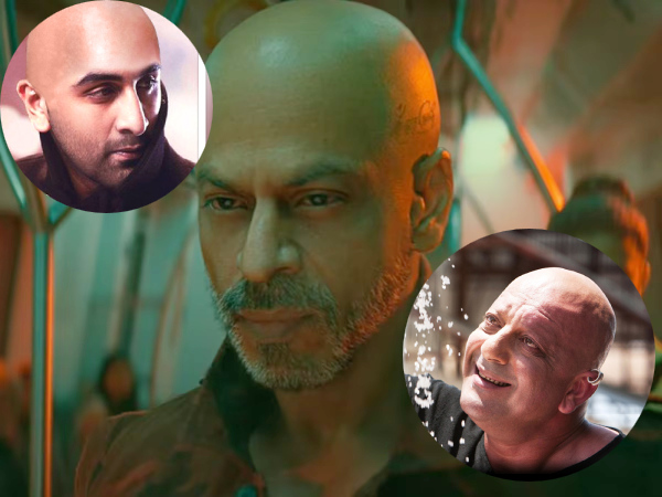 जवान एक्टर शाहरुख खान से पहले फिल्मों के लिए गंजे हुए थे बॉलीवुड एक्टर