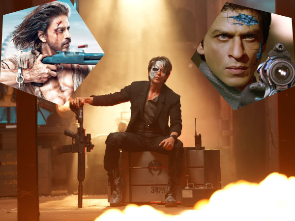 जवान से पहले इन फिल्मों में दिखा किंग खान का एक्शन अवतार