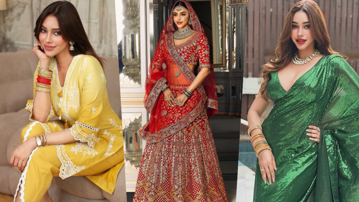 Bigg Boss Malayalam Season 7 Contestant Gizele Thakral's Eye-catching Ethnic Looks