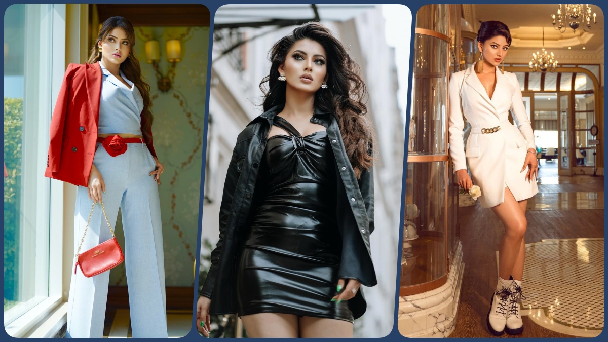 Elevate Your Office Wardrobe In Urvashi Rautela's Style