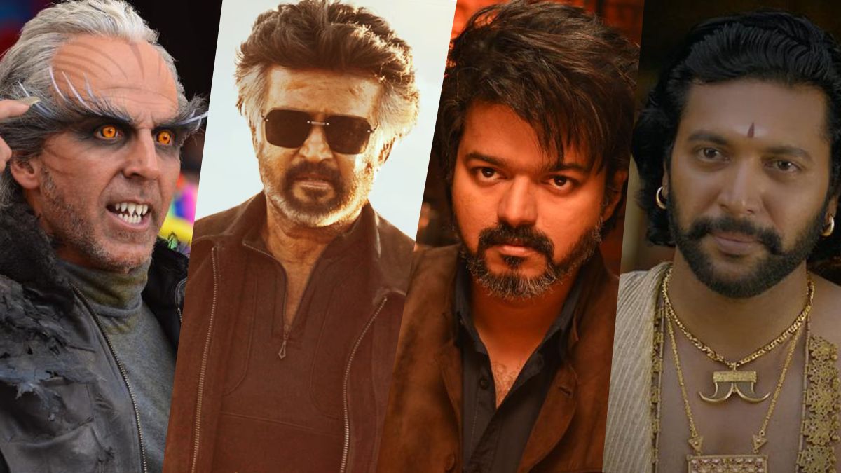 எந்திரன் 2.0 முதல் தி கோட் வரை: தமிழ் சினிமாவின் அதிக வசூல் செய்த திரைப்படங்கள்