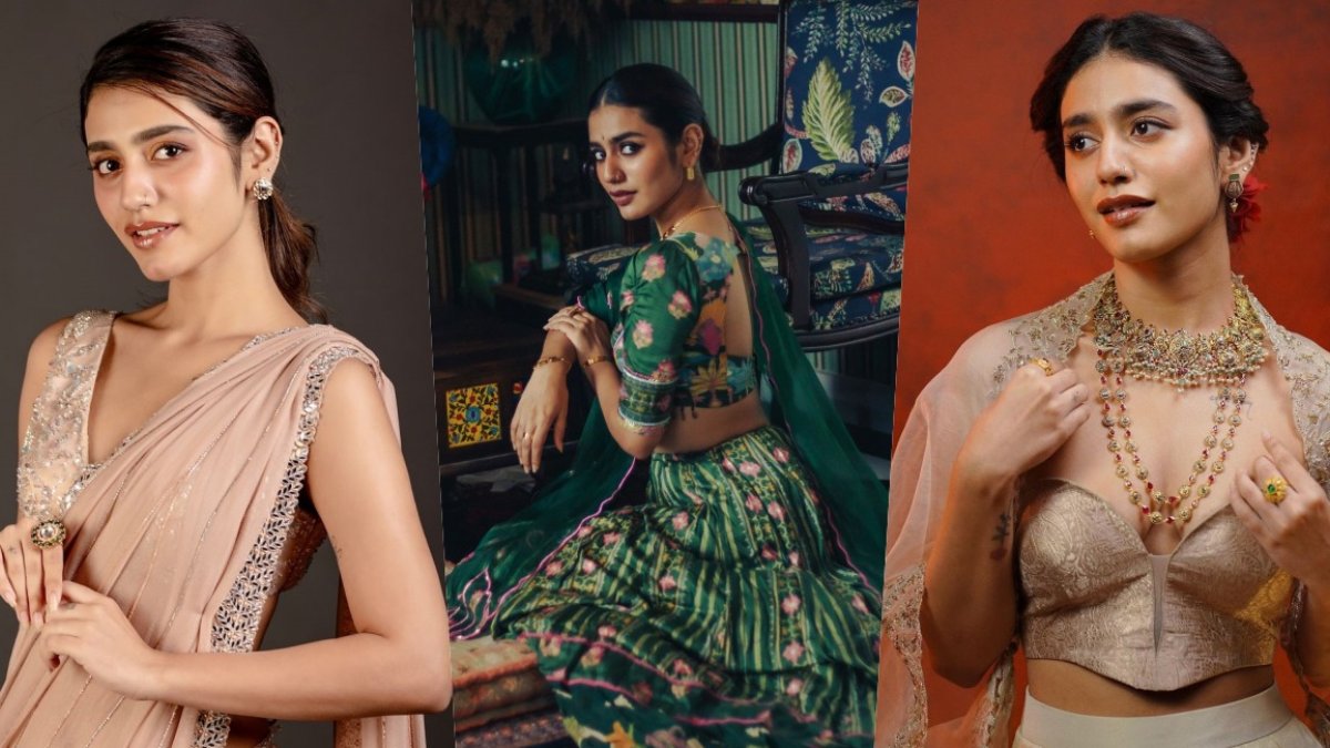 Five Fashion Moments That Cement Priya Prakash Varrier As A True Ethnic Queen