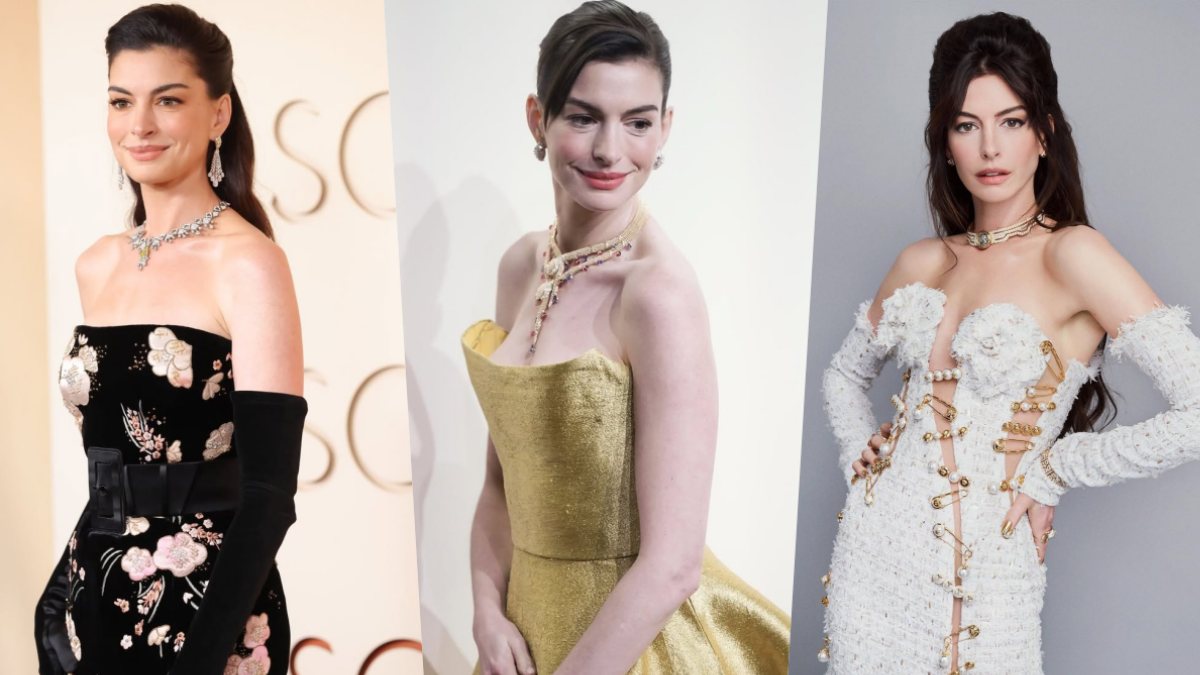 From Glam To Glitz: Anne Hathaway’s Most Striking Red Carpet Appearances