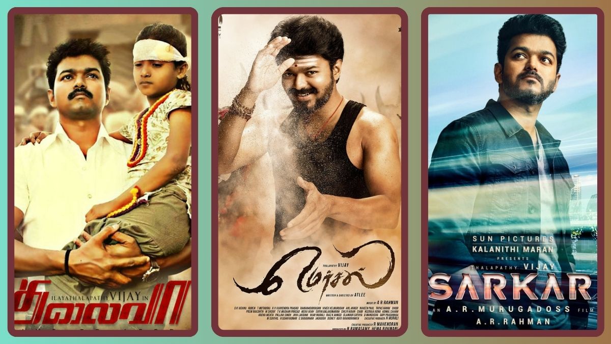 மெர்சல் முதல் கத்தி வரை: அரசியலுக்கு வருவதற்கு முன்பு விஜய் நடித்த ஐந்து அரசியல் படங்கள்