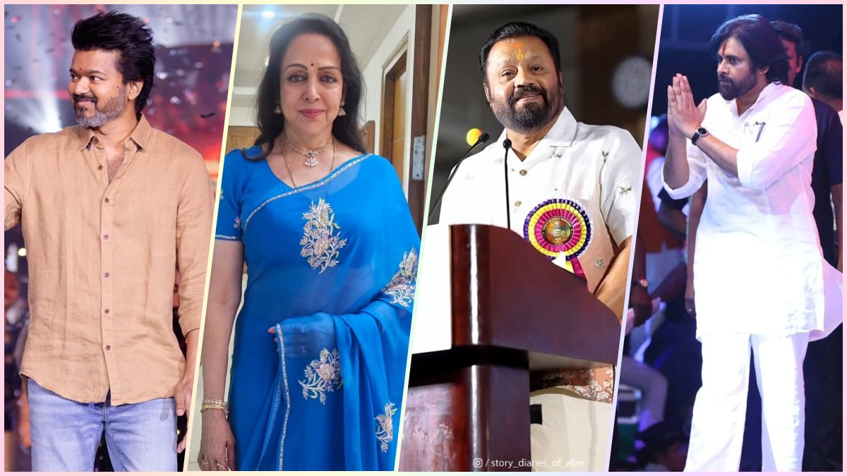 From Vijay to Hema Malini: Indian Actors Who Successfully Transitioned Into Politics
