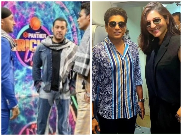 IND vs PAK: मैच देखने के लिए सलमान, अनुष्का और उर्वशी रौतेला पहुंची अहमदाबाद