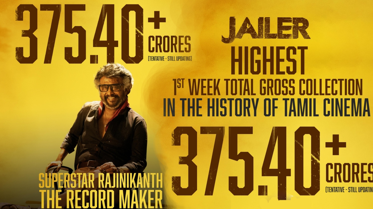 ஜெயிலர் முதல் வார வசூல் நிலவரம்: வதந்திக்கு முற்றுப்புள்ளி... தயாரிப்பு நிறுவனம் வெளியிட்ட அதிகாரப்பூர்வ அறிவிப்பு