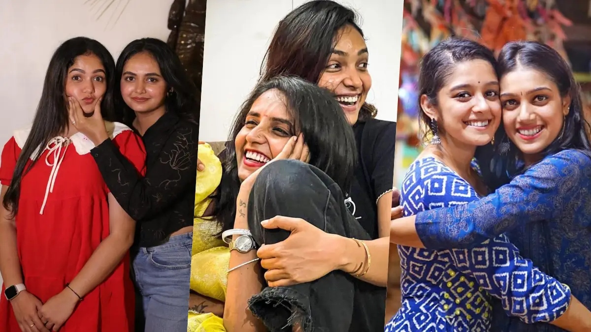 ಕನ್ನಡ ಕಿರುತೆರೆ ನಟಿಯರ ರಿಯಲ್ ಲೈಫ್ ಸಹೋದರಿಯರು! 