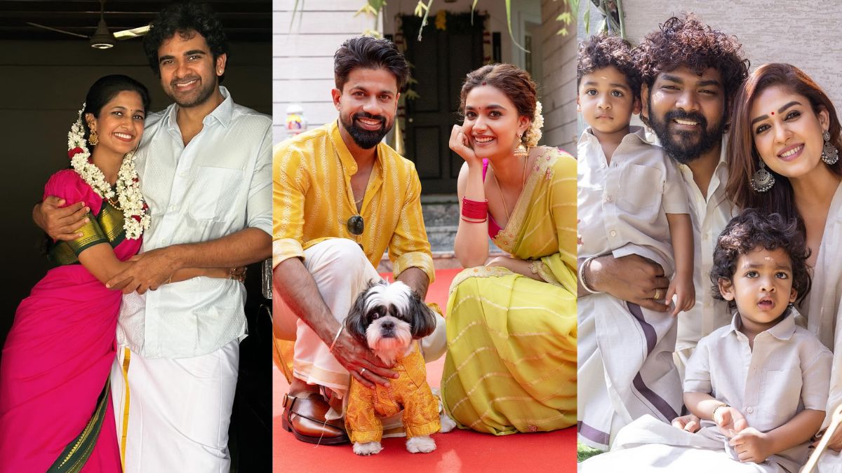 Keerthy Suresh and Husband Anthony’s First Pongal: A Look at Celebrities Celebrating the Festival in Full Swing
