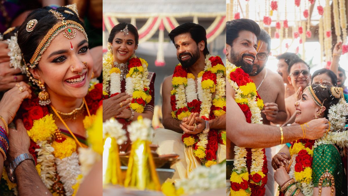 அடேங்கப்பா இது நம்ப லிஸ்ட்லயே இல்லையே:  கீர்த்தி சுரேஷ் திருமண விழா