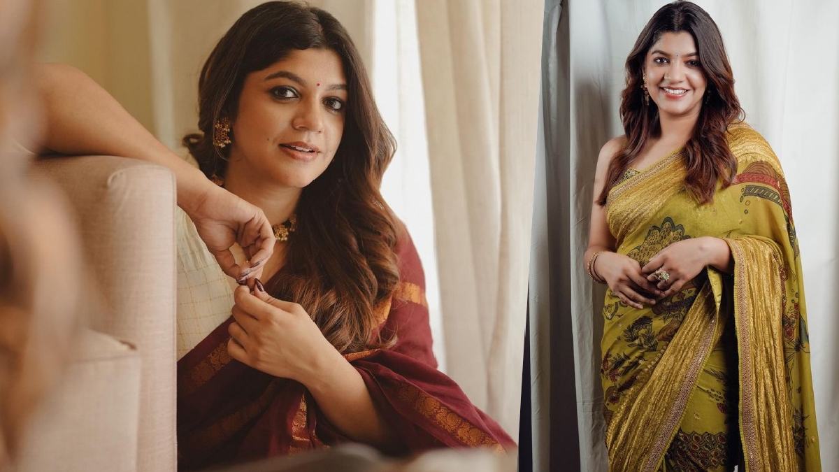 Kishkindha Kaandam Actress Aparna Balamurali's Breathtaking Saree Looks