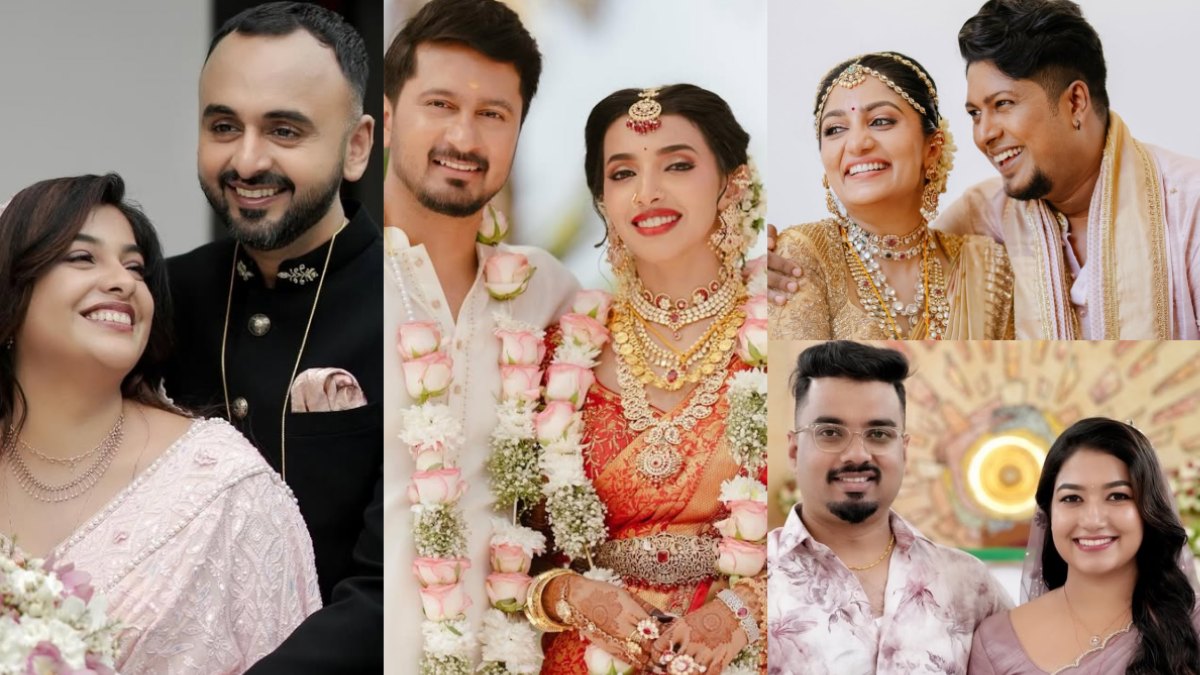 Malayalam Celebrities Who Got Married In 2025