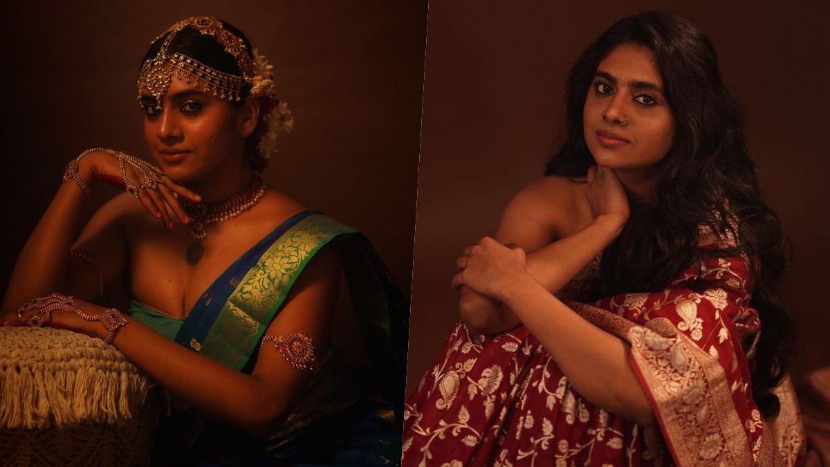 Nimisha Sajayan’s Saree Styles Are A Perfect Blend Of Tradition & Glam – Take A Look!